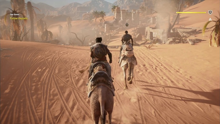 Zaprowadzi cię on do Siwy - Oaza | Zadania główne | Solucja Assassins Creed Origins - Assassins Creed Origins - poradnik do gry