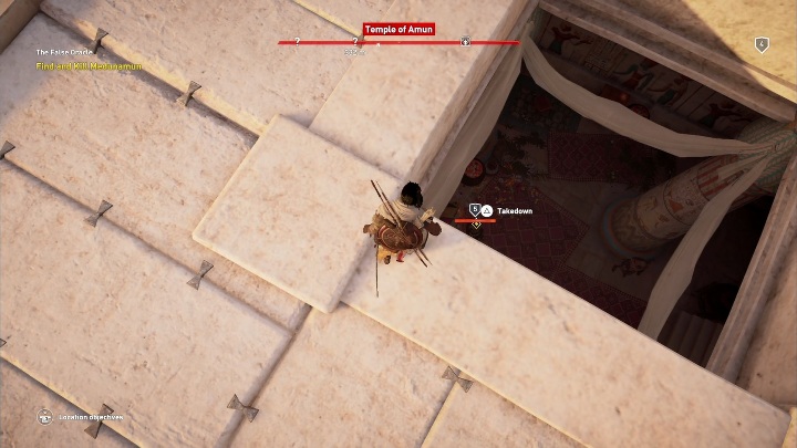 Znajduje się on w budynku - Fałszywa wyrocznia - The False Oracle | Zadania główne | Solucja AC Origins - Assassins Creed Origins - poradnik do gry