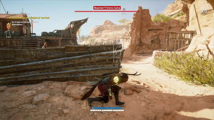 Ta misja dotyczy kolejnego przeciwnika - Krokodyla - Łuski krokodyla | Zadania główne | Solucja Assassins Creed Origins - Assassins Creed Origins - poradnik do gry