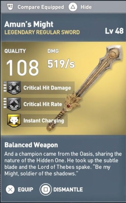 1 - Legendarne bronie w AC Origins The Curse of the Pharaohs - Assassins Creed Origins - poradnik do gry