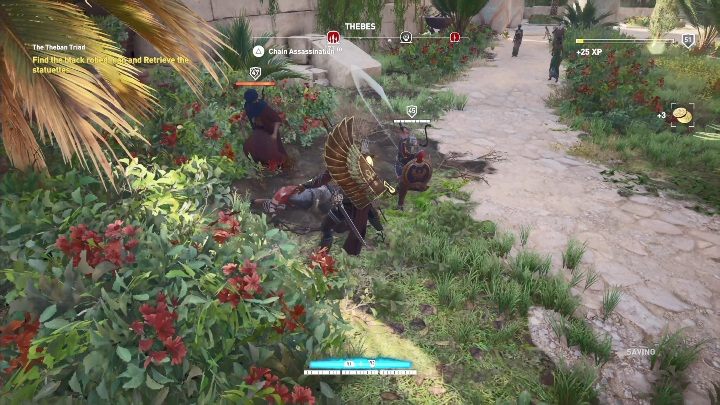 Złodziej, którego szukasz jest chroniony przez żołnierzy - Teby | Zadania poboczne i zaświaty, solucja - Assassins Creed Origins - poradnik do gry