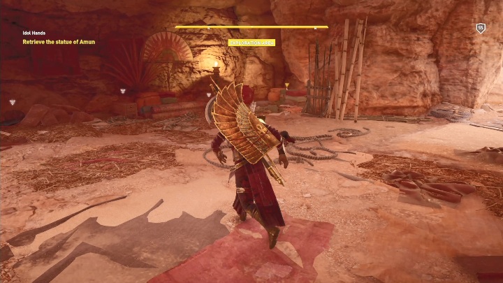 Po rozmowie z nim będziesz musiał znaleźć księdza - Nekropolia w Tebach | Zaświaty i zadania poboczne - Assassins Creed Origins - poradnik do gry