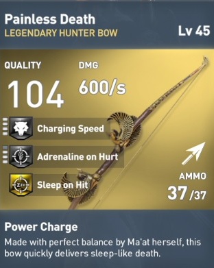 To lekki łuk, który dostaniesz za ukończenie misji główniej W imię większego dobra - Legendarne bronie - The Hidden Ones - Assassins Creed Origins - Assassins Creed Origins - poradnik do gry