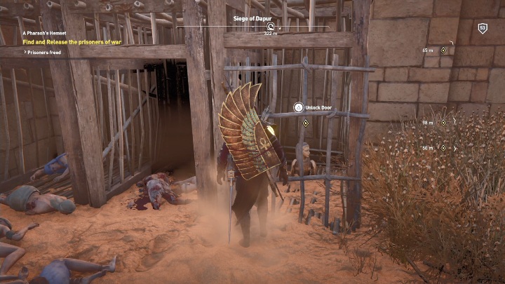 Przechodząc misję główną Król królów dostaniesz do zrobienia 3 questy - Dusza Faraona, solucja AC Origins The Curse of the Pharaohs - Assassins Creed Origins - poradnik do gry