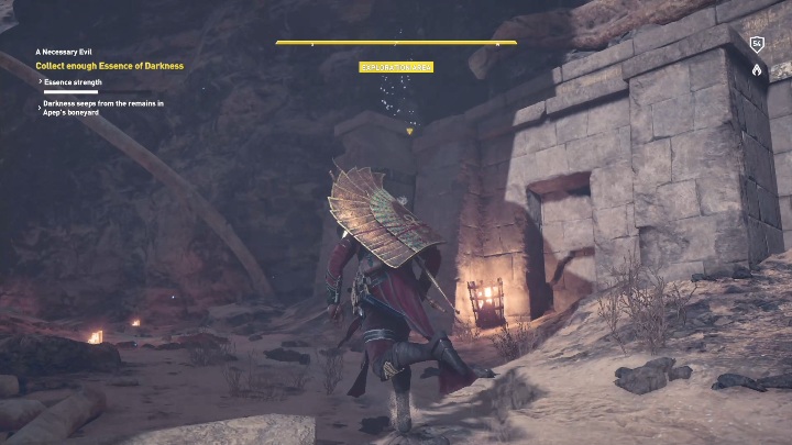 Przechodząc misję Tarcza czy Miecz dostaniesz do zrobienia 3 questy - Kraina Zmarłych, solucja AC Origins The Curse of the Pharaohs - Assassins Creed Origins - poradnik do gry