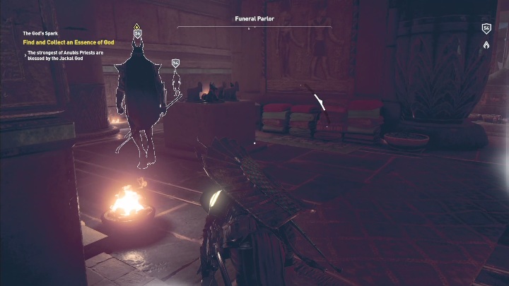 Przechodząc misję Tarcza czy Miecz dostaniesz do zrobienia 3 questy - Kraina Zmarłych, solucja AC Origins The Curse of the Pharaohs - Assassins Creed Origins - poradnik do gry