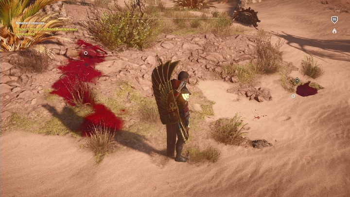 Aby odblokować misję Skarby królwestwa musisz uwolnić mężczyznę z klatki - Nom Yebu, zadania i questy, solucja AC Origins The Curse of the Pharaohs - Assassins Creed Origins - poradnik do gry