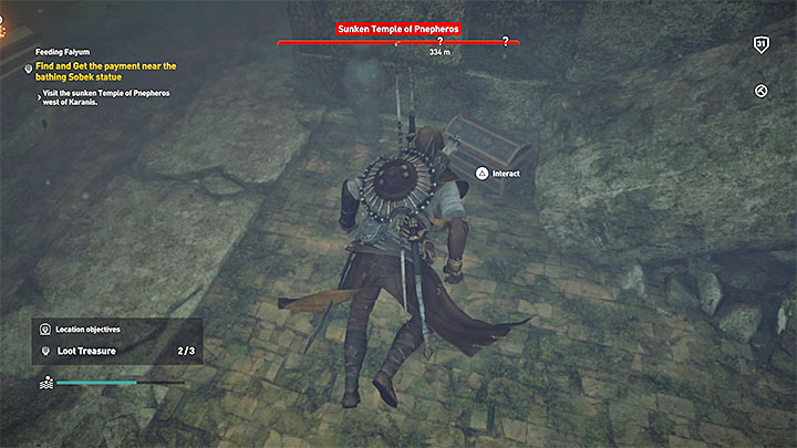 Porozmawiaj z jedną z kobiet w świątyni Karanis i udaj się na spotkanie z kamieniarzem - Fajum i Oaza Fajum Zadania poboczne, mapa questów | Solucja AC Origins - Assassins Creed Origins - poradnik do gry