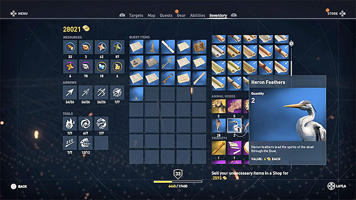 Na potrzeby tego questu musisz pozyskać pióro czapli (Heron Feather - powyższy obrazek) - Fajum i Oaza Fajum Zadania poboczne, mapa questów | Solucja AC Origins - Assassins Creed Origins - poradnik do gry