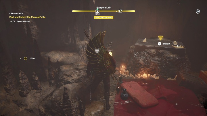 W tej misji musisz znaleźć oczy Ramzesa - Ka Faraona, solucja AC Origins The Curse of the Pharaohs - Assassins Creed Origins - poradnik do gry