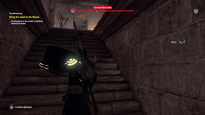 Na początku tej misji musisz podążać za Mouse - Cyrenejka - Zadania poboczne, mapa, questy | Solucja Assassins Creed Origins - Assassins Creed Origins - poradnik do gry