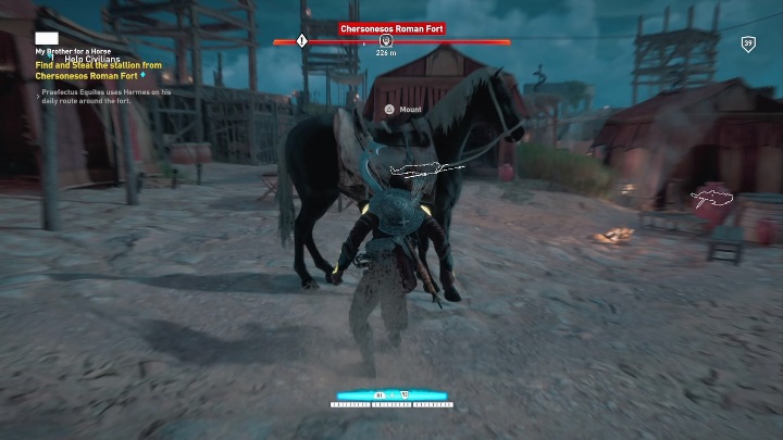 Na początku tej misji musisz udać się do obozu wroga i zabić mężczyznę, który posiada list - Cyrenejka - Zadania poboczne, mapa, questy | Solucja Assassins Creed Origins - Assassins Creed Origins - poradnik do gry