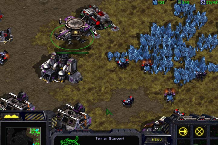 Przenieś budynki produkcyjne bliżej południowej części i powiększ ilość SCV w swojej bazie. - Misja 5 - Revolution | Kampania Terran | StarCraft Remastered - StarCraft: Remastered - poradnik do gry