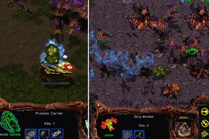 Carriery będą największym zagrożeniem w tej misji, ale grupa Mutalisków powinna dać sobie radę z tym potężnym wrogiem. Uważaj też na Arbitery, mogą unieruchomić twoje jednostki, daltego miej pod ręką dodatkową drużynę myśliwców pod rękaą. - Misja 9 - The Invasion of Aiur | Kampania Zergów | StarCraft Remastered - StarCraft: Remastered - poradnik do gry