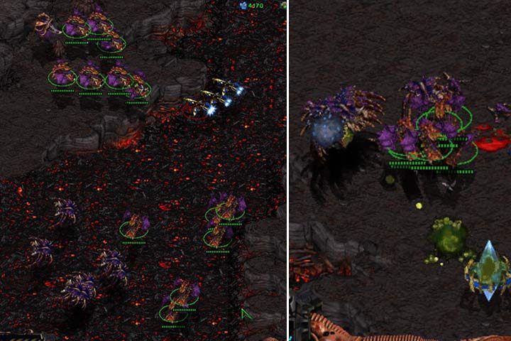 Lotnictwo prezentuje się ubogo w stosunku do innych ras - Jak grać Zergami? | StarCraft Remastered - StarCraft: Remastered - poradnik do gry