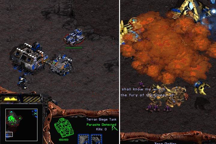 Zerg Queen i Defiler to jednostki wsparcia. Queen może zamienić twoich wrogów w szpiegów, a Defiler np. zapewni osłonę wojskom lądowym w czasie ataku. - Jak grać Zergami? | StarCraft Remastered - StarCraft: Remastered - poradnik do gry