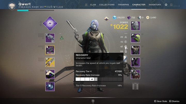 Tier (poziom atrybutu) - Destiny 2: Atrybuty - rozwój postaci - Destiny 2 - poradnik do gry