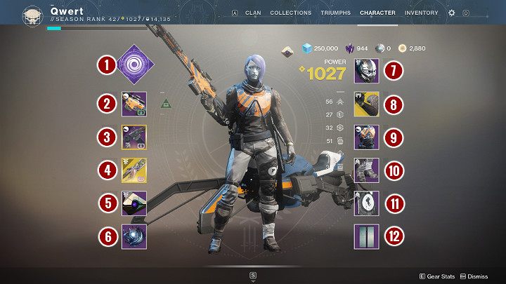1 - Destiny 2: Ekran ekwipunku - Destiny 2 - poradnik do gry