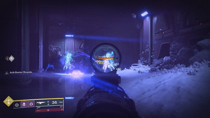 Po obydwu stronach areny zaczną pojawiać się świecący przeciwnicy Arunaks Attendant - Destiny 2: Menażeria (The Menagerie) - tryb rozgrywki - Destiny 2 - poradnik do gry