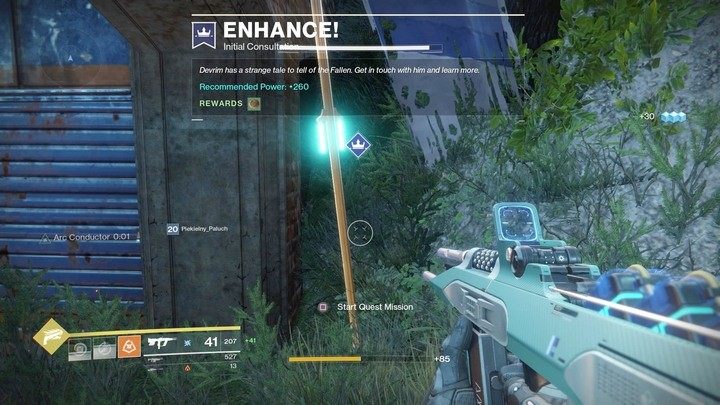 Znacznik rozpoczęcia misji - Destiny 2: Mapy, znaczniki i aktywności - Destiny 2 - poradnik do gry