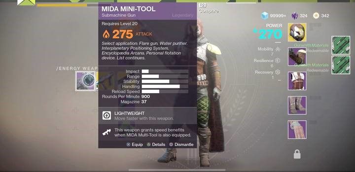 MIDA Mini-narzędzie jest bronią otrzymywaną w trakcie dążenia do uzyskania Multinarzędzia - Destiny 2: Karabin Multinarzędzie MIDA - jak zdobyć? - Destiny 2 - poradnik do gry