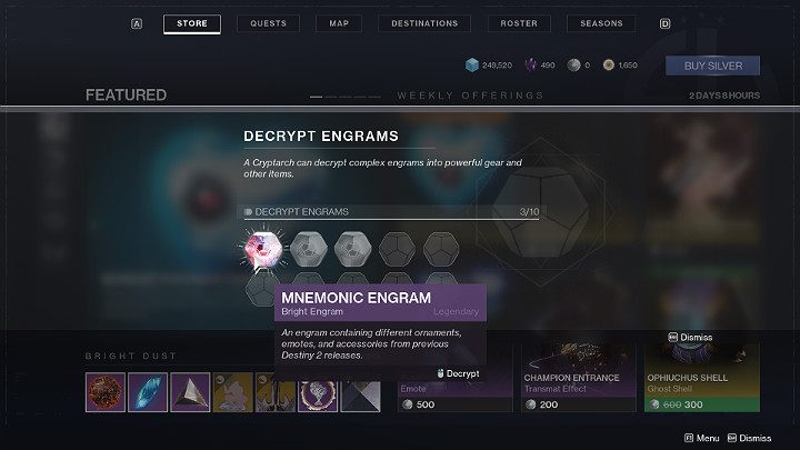 1 - Destiny 2: Engramy - jak rozkodować? - Destiny 2 - poradnik do gry