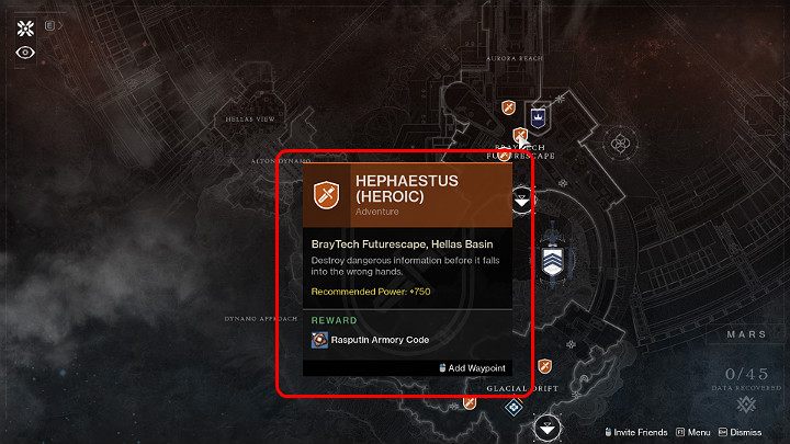 W następnej kolejności przeszukaj wszystkie pomarańczowe znaczniki na danej planecie i zlokalizuj tę przygodę, która ma dopisek Heroic - Destiny 2: Heroic Adventure - jak wykonać? - Destiny 2 - poradnik do gry