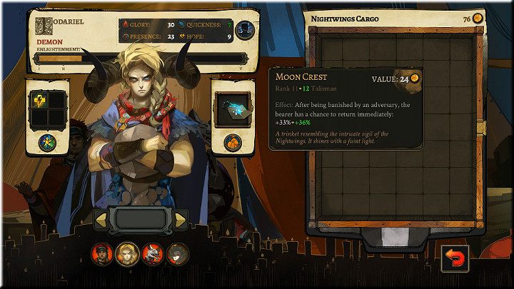 Talizmany oferują dodatkowe wzmocnienia i specjalne umiejętności, które mogą w znaczny sposób przyczynić się do Twoich zwycięstw w trakcie Obrzędów - Podstawy rozgrywki | Pyre - Pyre - poradnik do gry