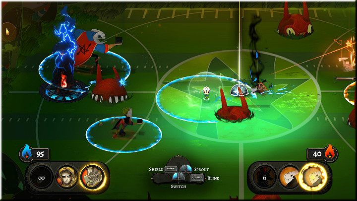 Po raz kolejny zmierzysz się z drużyną Barkera, która reprezentuje bardzo agresywny styl gry - Obrzędy 17-26 | Opis przejścia | Pyre - Pyre - poradnik do gry