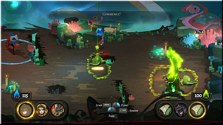 Ponowne spotkanie z drużyną Wiedźm - Obrzędy 17-26 | Opis przejścia | Pyre - Pyre - poradnik do gry