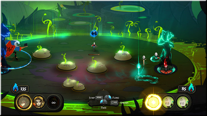 Drużyna Wyrmów dysponuje tym razem dodatkowymi Talizmanami i umiejętnościami - Obrzędy 9-16 | Opis przejścia | Pyre - Pyre - poradnik do gry