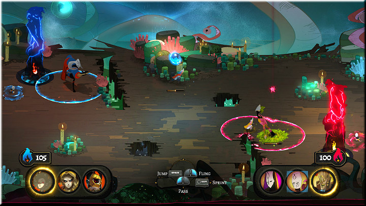 Ponownie stawisz czoła drużynie Drzewca, Manleya - Obrzędy 9-16 | Opis przejścia | Pyre - Pyre - poradnik do gry