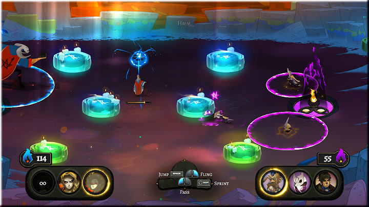 Przeciwnicy z drużyny przeciwnej znacznie zwiększyli swoje umiejętności od ostatniego spotkania - Obrzędy 9-16 | Opis przejścia | Pyre - Pyre - poradnik do gry