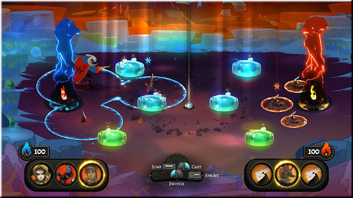 Drużyna, której stawisz czoło to bardzo szybcy zawodnicy - Obrzędy 1-8 | Opis przejścia | Pyre - Pyre - poradnik do gry