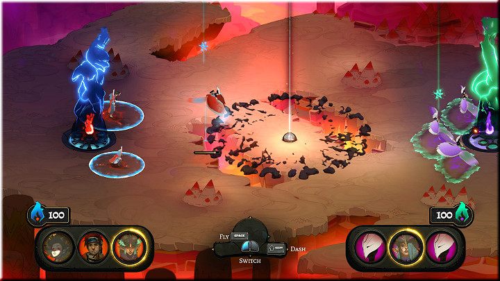 Tym razem stoczysz pojedynek z latającym przeciwnikiem - drużyną Harpii - Obrzędy 1-8 | Opis przejścia | Pyre - Pyre - poradnik do gry