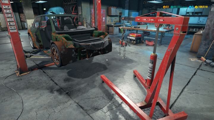 Żuraw silnikowy - Wyposażenie warsztatu w grze Car Mechanic Simulator 2018 - Car Mechanic Simulator 2018 - poradnik do gry