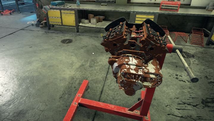 Stojak na silnik - Wyposażenie warsztatu w grze Car Mechanic Simulator 2018 - Car Mechanic Simulator 2018 - poradnik do gry