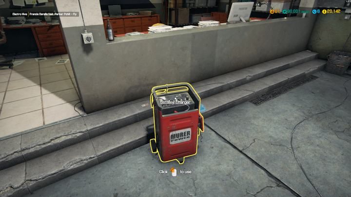 Prostownik - Wyposażenie warsztatu w grze Car Mechanic Simulator 2018 - Car Mechanic Simulator 2018 - poradnik do gry