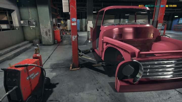 ... i po użyciu spawarki - Wyposażenie warsztatu w grze Car Mechanic Simulator 2018 - Car Mechanic Simulator 2018 - poradnik do gry