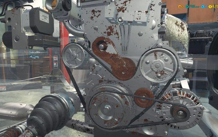 Zniszczone części łatwo dostrzec - są mocno zardzewiałe - Zlecenie 2 - Royale Crown | Opis przejścia Car Mechanic Simulator 2018 - Car Mechanic Simulator 2018 - poradnik do gry