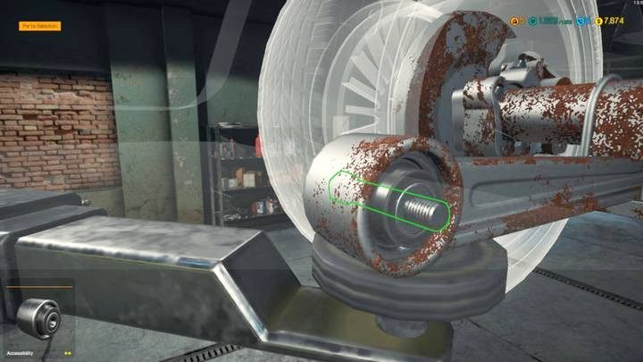 By to zrobić, musisz uprzednio wymontować z niego cztery tuleje gumowe - Zlecenie 5 - Salem Kieran | Solucja Car Mechanic Simulator 2018 - Car Mechanic Simulator 2018 - poradnik do gry