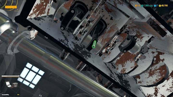 Aby wymontować tłoki, musisz zdjąć miskę i wykręcić panewki od spodu, po czym wyjąć je górą. - Zlecenie 14 - Royale Bianco | Opis zlecenia Car Mechanic Simulator 2018 - Car Mechanic Simulator 2018 - poradnik do gry