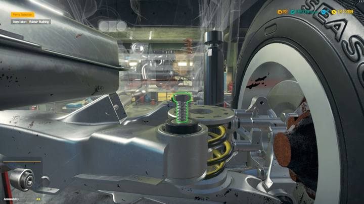 Nie zapomnij o tulejach w tylnych sankach - Zlecenie 22 - Castor Avalanche | Poradnik Car Mechanic Simulator 2018 - Car Mechanic Simulator 2018 - poradnik do gry