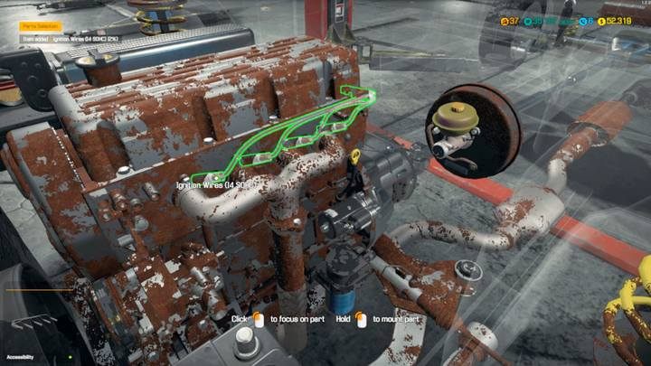 Łatwo pominąć przewody zapłonowe - Zlecenie 25 - Salem Kieran | Car Mechanic Simulator 2018 - opis przejścia - Car Mechanic Simulator 2018 - poradnik do gry