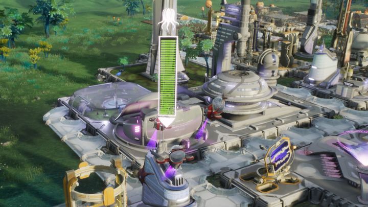 Po wykryciu skażenia, drony natychmiast przystępują do pracy. - Zagrożenia | Podstawy Aven Colony - Aven Colony - poradnik do gry