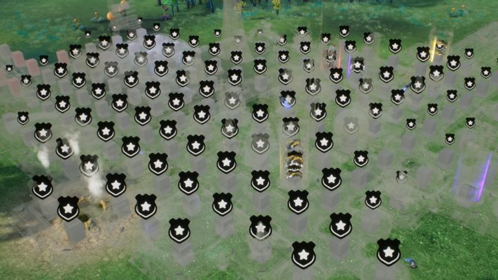 Symbol tarczy mówi że budynek jest sprawdzany przez drony policyjne. - Morale | Podstawy Aven Colony - Aven Colony - poradnik do gry