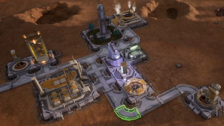 Inwestycja w dodatkowe kopalnie może spowodować powstanie takich mniejszych elementów. - Sandy Gulch | Opis przejścia Aven Colony - Aven Colony - poradnik do gry