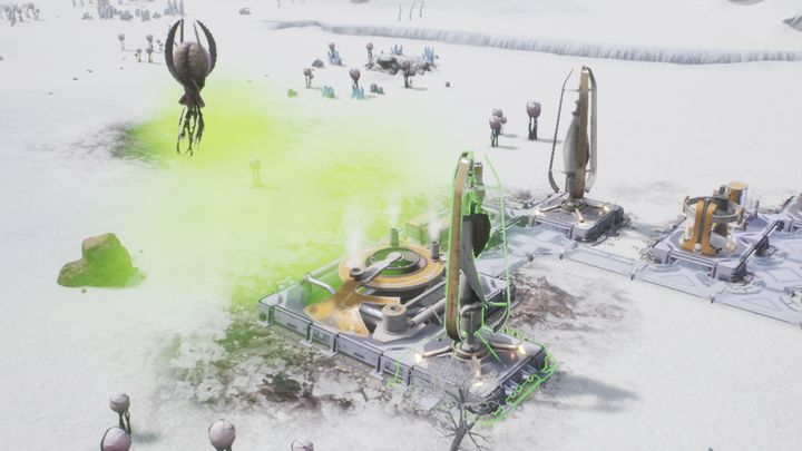 Zdarza się, że musisz poradzić sobie z kilkoma zagrożeniami na raz. - Tenari Glacier | Opis przejścia Aven Colony - Aven Colony - poradnik do gry