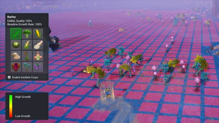 Większość roślin nie ma szans na rozwój na Eden Crater - Eden Crater | Opis przejścia Aven Colony - Aven Colony - poradnik do gry