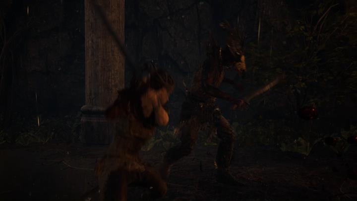 Poświęć chwilę czasu na trening - późniejsze walki będą dużo trudniejsze. - Hellblade Senuas Sacrifice: Przybycie na ląd - Hellblade: Senuas Sacrifice - poradnik do gry